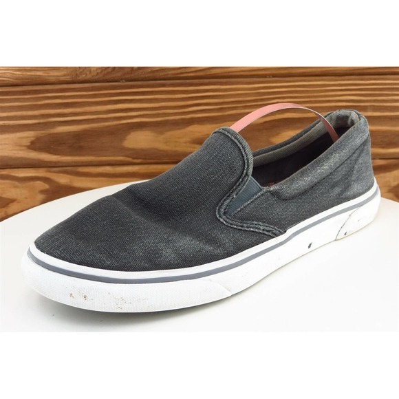 Eddie Bauer Size 7.5 M Gray Loafer‎ Shoes Fabric Women 004110 - Picture 1 of 9